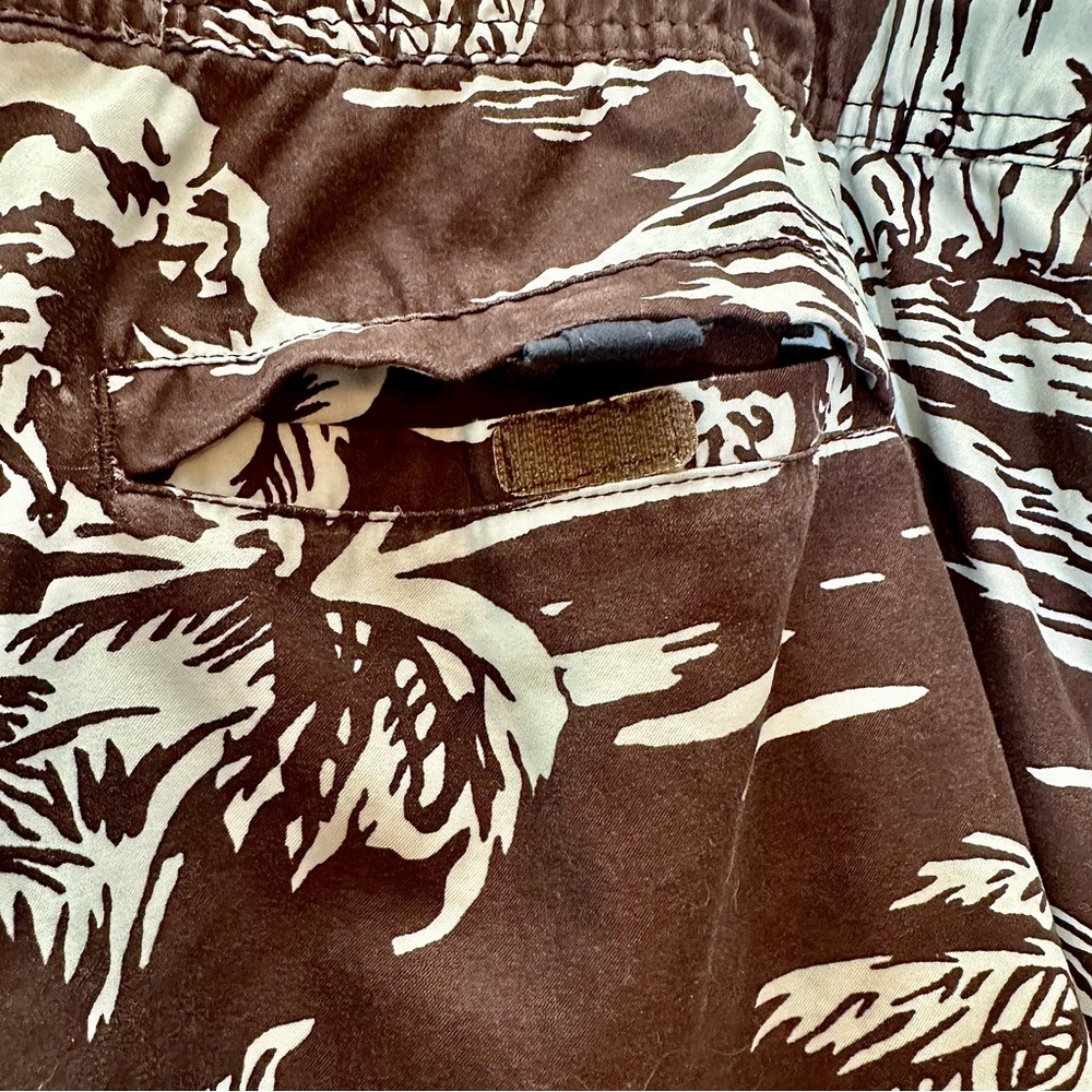 🌟 Nautica Flat Front Hawaiian Tropical Print Sz XXL - Picture 3 of 6